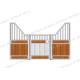 2.2m Height 3.0m Length Hot Galvanized Horse Stable Fronts