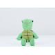 Adorable Turtle Plush Toy , Green Color Cotton Toys For Baby For Promotion