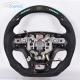 F150 LED Display Real Carbon Fiber Steering Wheel Gloss Black Ford