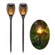 1w Flickering Flame Solar Lights , LED Solar Torch Light 8-10 Hours Lasting Time