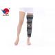 Aluminum Alloy Adjustable Knee Support Two - Sided Brushed Nylon Better Immobilization