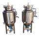 Beer Brewing Equipment Easy To Operate Stainless Steel 100L Beer Fermentation Tank