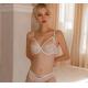 Ultra Thin Ladies Underwear Sets Lace Solid Color Womens Bra And Panty Sets