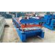 Double cylinda control Roofing Sheet Roll Forming Machine with double chains