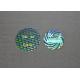 High Value Packages Holographic Security Stickers PET Material Acrylic Adhesive