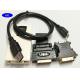 2016 hot sale VGA USB Display adapter, with USB 3.0 cable, DVI to VGA/ HDMI adapter