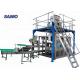Green color Heavy Bag rice Packing Machine carbon steel in grain industry