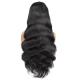 360 Swiss Lace Frontals Human Hair , 10A Grade Body Wave Peruvian Human Hair Wig