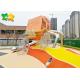 Hermit Crab Outdoor Play Structures Fiberglass Material UV Resistance For Public Places