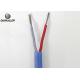 Silicone Rubber Thermocouple Cable Type J Extension Cable Class I Accuracy ANSI