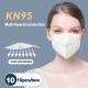 Anti-Dust Kn95 Earloop Face Mask Manufacturer Protect Mouth Kn95 Anti Dust Face Kn95 Masks