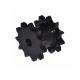 Double Row Steel Chain Sprocket Casting Parts For Machinery