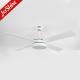 DCF-W986 35W Low Noise 4 MDF Blade Modern Ceiling Fan LED Light For Bedroom