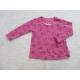 Pink Girl Long Sleeve Shirt Front Placket With Buttons