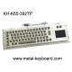 Dustproof Industrial Computer Keyboard Metal With Touchpad And Mouse Keys