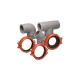 FM UL Approved Groove Lock Pipe Fittings Stainless Steel Material For Fire Safety System