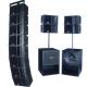 horn loaded line array stage sound equipment