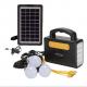 Customized 9v 3w Built In Bluetooth Home Indoor Mobile Charging Portable Solar Light Kit