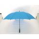 Standard Size Blue Promotional Golf Umbrellas , Golf Style Umbrella Black EVA Handle