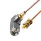 Vita  67 Smpm Straight Semi Rigid Coaxial Cable Jack To Ra Sma Plug Right Angle Plug Connector Sro47