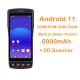 Rugged PDA Android 11 Mobile Terminal Handheld 2D Barcode Printer with 8MP Front Camera and Private Mold