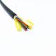 G657A FRP 1310nm ADSS Cable , 12 Fiber Optic Cable