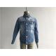 Fashion Kids Denim Jacket Button Through Stretch Light Wash Trucker Jacket TW78577