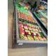Square Open Type Supermarket Island Freezer Store Vegetable Fruit Display Case 700L