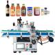 1 mm Labeling Accuracy Double Side Labeling Machine for Beer Water and Plastic Bottles