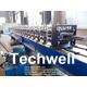 380V Storage Rack Roll Forming Machine Double Layer With Cr12Mov Cutting