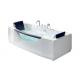 1700 X 750/900 Extra Large Whirlpool Bathtub And Shower Combo For Couples Hydromassage