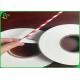 100% Biodegradable Food Grade Paper Roll / 787mm Harmless 26g Straw Paper For Coffee