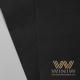 1.2mm Thickness Black Faux Leather Fabric Suede Material For Cars