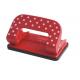 Factory Sales Red Color Point Printed 8mm Hole 2 Holes Paper Punch