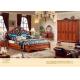 Wooden Sofa Frame Antique Classic Wood Carving Bed