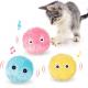 Fluffy Plush Kitten Catnip Automatic Cat Ball Fun Toys For Cat Exercise