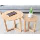 Hotel Rooms Beech Light Wood Solid Wood Side Table Size Customized High Grade