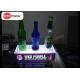 Customize Acrylic LED Lighted Liquor Bottle Shelf for displaying brand or