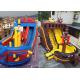 Custom Giant Inflatable Pirate Ship Slide For Rental Jumping Bouncer Ship Slide