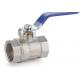 Straight Through Type Floating Type Ball Valve Stainless Steel BW SW