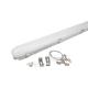 36W Linear Vapour Proof LED Lighting With 4ft IP65 Waterproof For Cold Storage Units