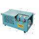 R134A freon gas refrigerant recovery unit 2HP central Air Conditioner recharge machine ac recovery charging machine R410a