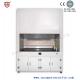 Medical fume hood with tough 3.2mm glass window, Built-in blower, security work table