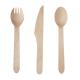 Disposable Wooden Cutlery Sets Ecological Biodegradable Compostable