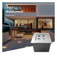 Adjustable Underground Outdoor LED Floor Lights For Driveway Landscape Pathway