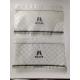 One Side Visible 70microns Custom Clothing Packaging Bags MATT OPP With Zipper