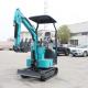 China Manufacturer Sale 1.5 Ton Blue Mini Excavator With EPA CE