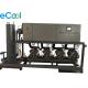 Automatic Bizter High Temperature Piston Parallel Compressor Unit  Rack for Large Cold Storage Refrigeration System