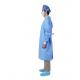 Breathable Disposable Isolation Gown Disposable Protective Gowns 35 - 60gsm Weight