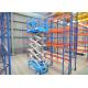 Straight Aerial Tilting Heavy Duty Scissor Lift Dimensional Stable Outdoor Applied